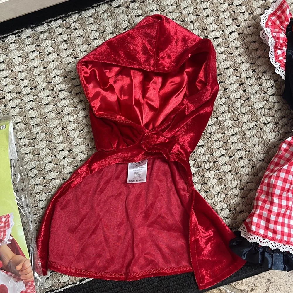 Spirit Red Riding Hood costume. New! O / 6 months.